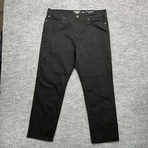 Denizen by Levi's 231 Jeans Men's Black Denim Athletic Fit Straight - 39x30.5